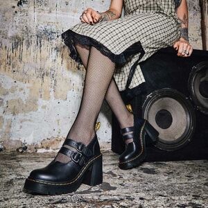 EVIEE heeled platform Mary Jane’s Doc Marten